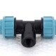 Unidelta Тройник с внутренней резьбой ПНД 32x1/2"x32-1