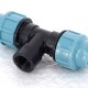 Unidelta Тройник с внутренней резьбой ПНД 32x1/2"x32-2