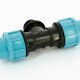 Unidelta Тройник с наружной резьбой ПНД 25x1/2"x25-2