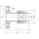 Unidelta Фланец компрессионный ПНД-2