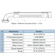 AQUALINK Гибкая подводка для воды ГИГАНТ угловая гайка-штуцер-1