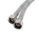 AQUALINK Подводка для воды нейлон/ПВХ (стальная гайка) В-В 1/2", 30 см -1