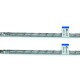 AQUALINK Комплект гибкой подводки для смесителя (стальная гайка) 60 см-0