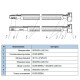 AQUALINK Комплект гибкой подводки для смесителя сталь-2