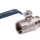 AQUALINK Кран шаровой В-Н PN 40, DN 25, 1" рычаг-1
