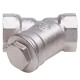 AQUALINK Фильтр сетчатый косой 500 мкр В-В PN 20, DN 32, 1.1/4" -0