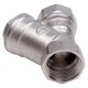 AQUALINK Фильтр сетчатый косой 500 мкр В-В PN 20, DN 32, 1.1/4" -2
