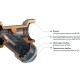 AQUALINK Фильтр сетчатый косой Н-Н-3