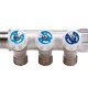 AQUALINK Коллектор латунный резьбовой с вентилями-0