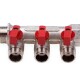 AQUALINK Коллектор латунный резьбовой с кранами-2