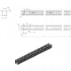 FACHMANN Страт-профиль 41x41x2,0 горячий цинк-1