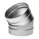 Отвод алюминиевый 30º XOTPIPE O-ME-AL L-1-30-0