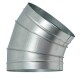 Отвод из нержавеющей стали 45º XOTPIPE O-ME-SS L-1-45-1