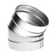Отвод оцинкованный 30º XOTPIPE O-ME-ZN L-1-30-0