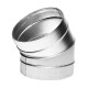 Отвод из нержавеющей стали 30º XOTPIPE O-ME-SS L-1-30-0