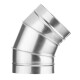 Отвод из нержавеющей стали 60º XOTPIPE O-ME-SS L-1-60-0