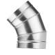 Отвод из зеркальной нержавейки 60° XOTPIPE O-ME-MSS L-1-60 1490-0