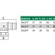 ONE PLUS OP Тройник латунный 25x3/4" ВР-1
