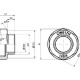 Smart Install Переходник латунный В-Н-2