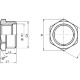 Smart Install Футорка латунная В-Н-2