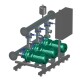 Wilo Насосная установка COR-3 BL 40/170-7.5/2/SKw-R-0