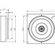 Systemair Вентилятор канальный круглый Sysimple TKV-2