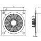 Systemair Осевой вентилятор Sysimple TAWE 250, 1200 м³/час, 125 Вт-1