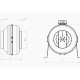 Systemair Вентилятор канальный круглый Sysimple TK-EC двигателем-1