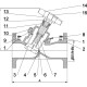 TAFLINE Клапан балансировочный фланцевый KPF-SL PN 16, DN 40, Kvs=37 м3/ч-1