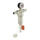Uni-Fitt Фильтр промывной с манометром В-Н 1/2"x3/4" никелированный-0