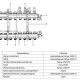 Uni-Fitt 440E Коллекторная группа латунная с расходомерами и термовентилями-2