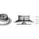 Systemair Диффузор круглый регулируемый TPL-1
