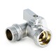 Uni-Fitt Кран шаровой проходной Н-Н-В 1/2"x3/4"x1/2" для стиральных машин-1