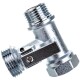 Uni-Fitt Кран шаровой проходной Н-Н-В 1/2"x3/4"x1/2" для стиральных машин-2