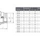 AQUALINK Муфта переходная В-В-1