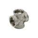 AQUALINK Крестовина латунная никелированная ВР DN 15, 1/2"-2