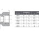 AQUALINK PP-R Муфта комбинированная ВР-1