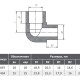 AQUALINK PP-R Угольник 90⁰ В-Н-1