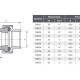 AQUALINK PP-R Муфта комбинированная разъемная ВР-1