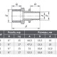 AQUALINK Муфта аксиальная НР-1