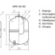 Бак расширительный Wester impero WRV-2