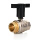 ELSEN Кран шаровой T-shape Н-В DN 20, 3/4", высокая ручка-0