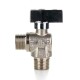 ELSEN Кран шаровой угловой для стиральных машин Н-Н 1/2"x1/2", флажок-1