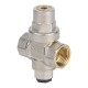 TEBO Редуктор давления поршневой DN 15, 1/2" под манометр 1/4"-1