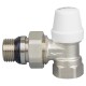 TEBO Клапан запорный угловой с уплотнительным кольцом Н-В 1/2"-1