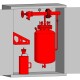V-Zubber Шкаф пенного пожаротушения-1