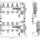 Smart Install Коллекторная группа с регулирующими клапанами 1"х8x3/4"EK, нерж. сталь-1