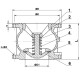 Tecofi Клапан обратный осевой CA3241 PN16 DN 125-1