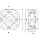 Tecofi Клапан обратный осевой CA6469-2