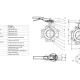Tecofi Затвор дисковый Tecflon VP 4649-02PTFE с рукояткой-1
